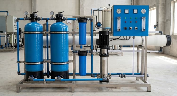 Commercial RO Plant 250 LPH Skid